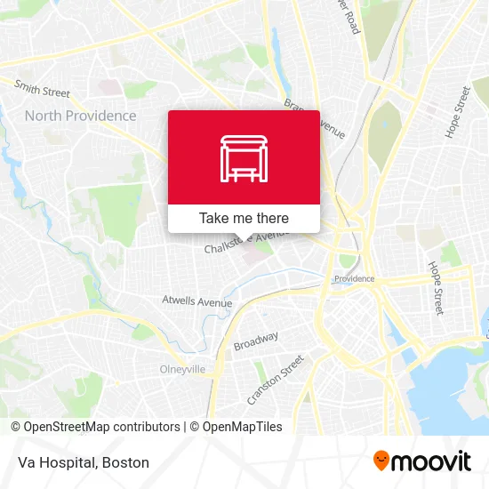 Va Hospital map