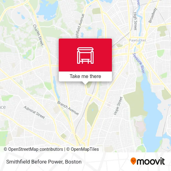 Smithfield Before Power map