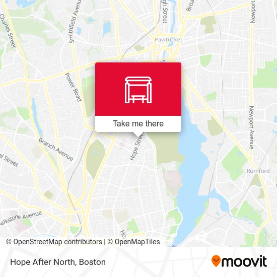 Hope After North map