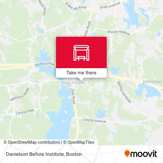 Danielson Before Institute map