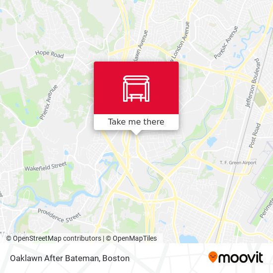 Oaklawn After Bateman map