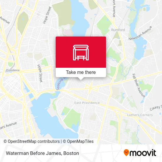 Waterman Before James map