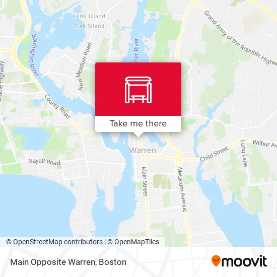 Main Opposite Warren map
