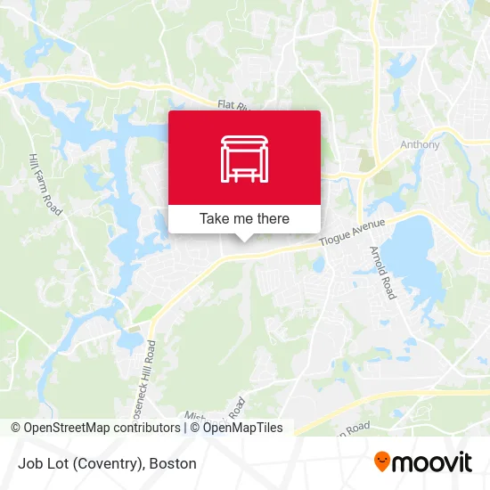Job Lot (Coventry) map