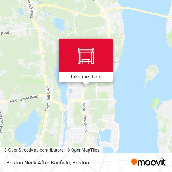 Boston Neck After Banfield map