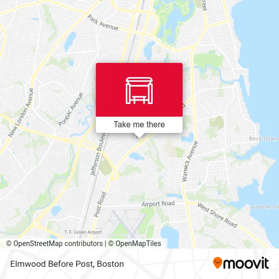 Elmwood Before Post map
