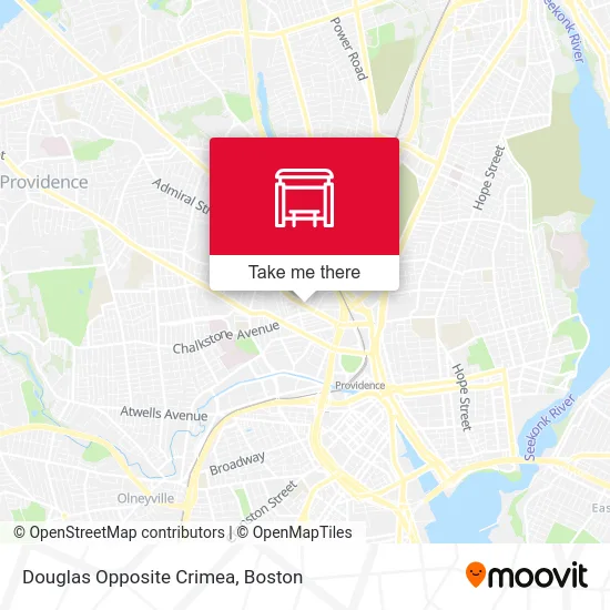 Mapa de Douglas Opposite Crimea