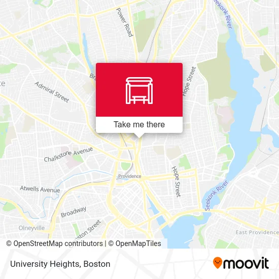 University Heights map