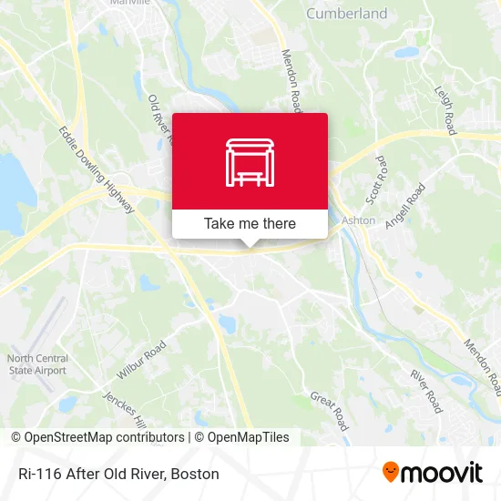 Ri-116 After Old River map