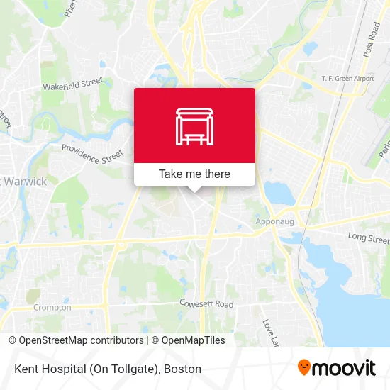 Kent Hospital (On Tollgate) map