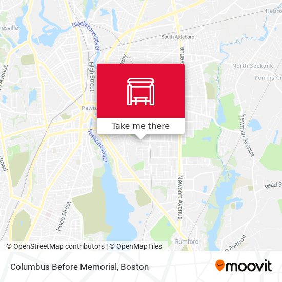 Mapa de Columbus Before Memorial