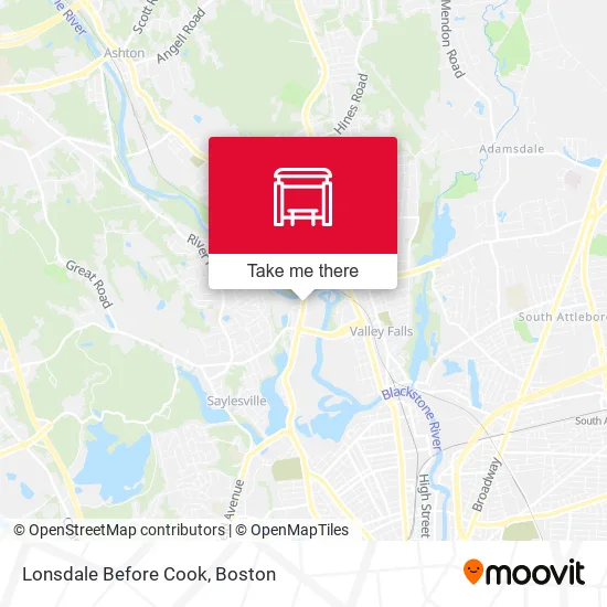 Lonsdale Before Cook map