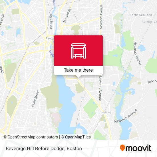 Mapa de Beverage Hill Before Dodge