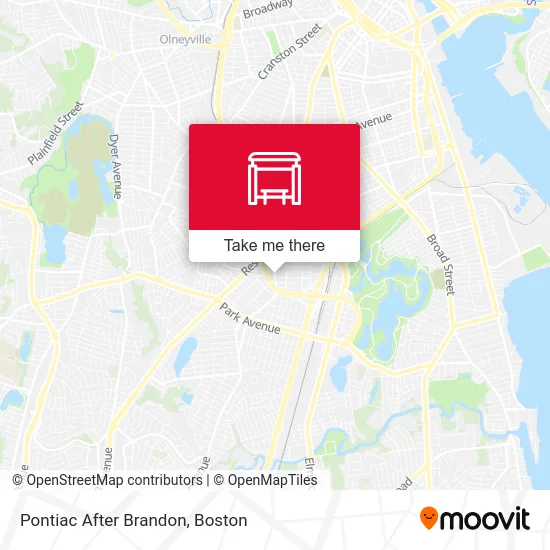 Pontiac After Brandon map