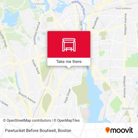 Pawtucket Before Boutwell map