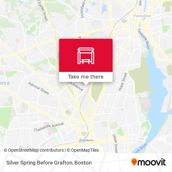 Mapa de Silver Spring Before Grafton
