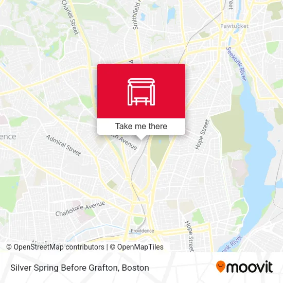 Silver Spring Before Grafton map