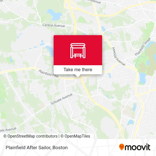 Plainfield After Sailor map