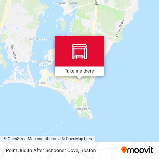 Point Judith After Schooner Cove map