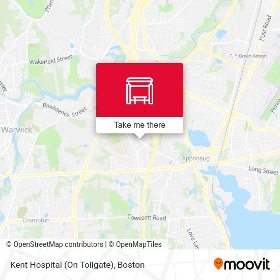 Kent Hospital (On Tollgate) map