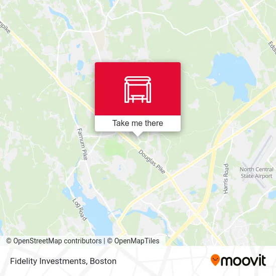 Fidelity Investments map