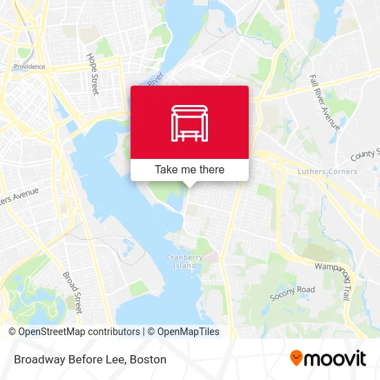 Broadway Before Lee map