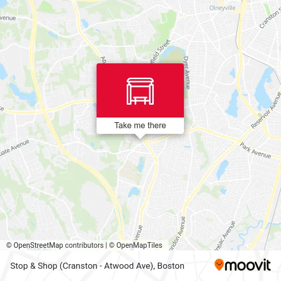 Stop & Shop (Cranston - Atwood Ave) map
