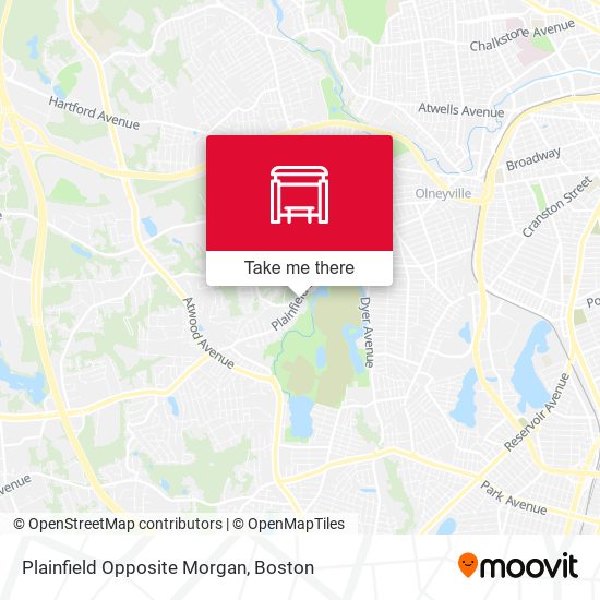 Plainfield Opposite Morgan map