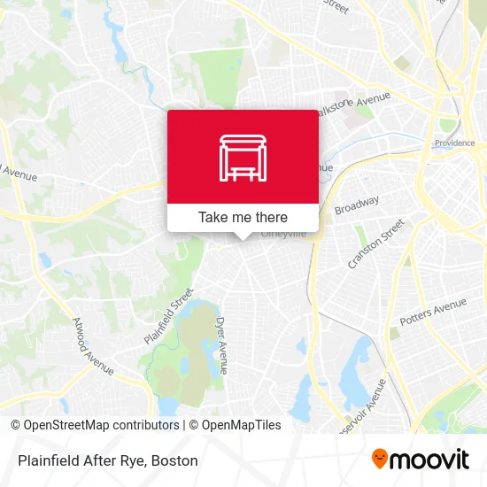 Plainfield After Rye map