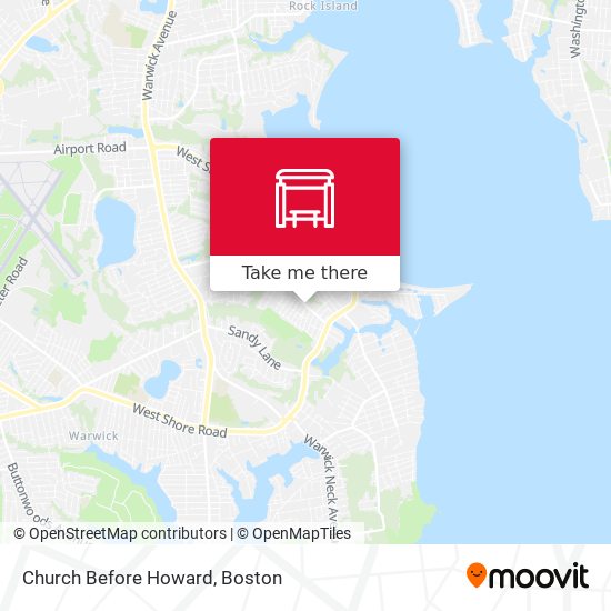 Mapa de Church Before Howard