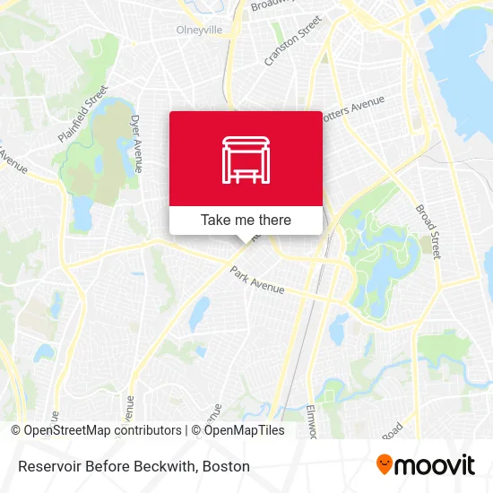 Reservoir Before Beckwith map