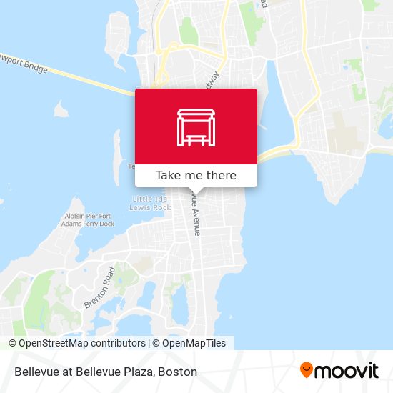 Bellevue at Bellevue Plaza map