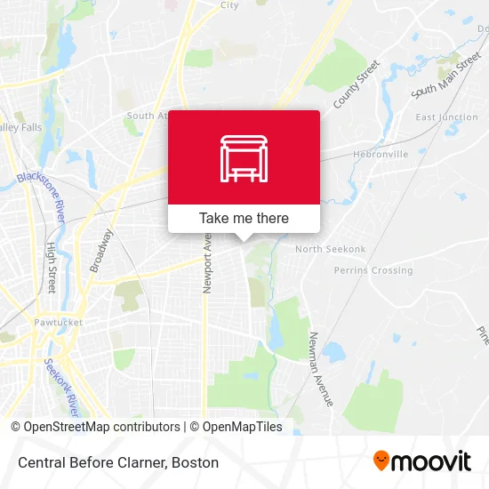 Central Before Clarner map