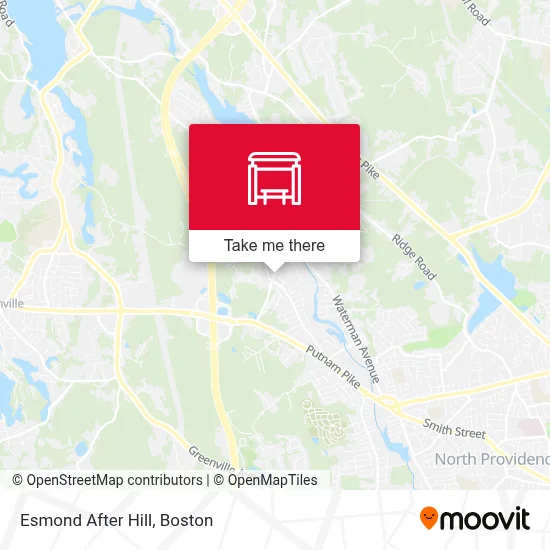 Esmond After Hill map