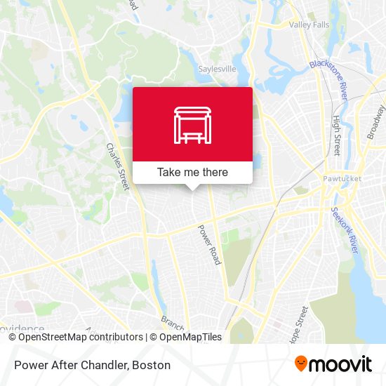 Power After Chandler map