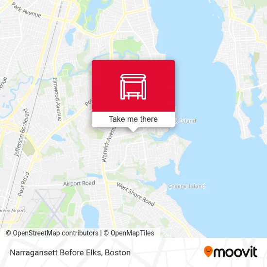 Narragansett Before Elks map