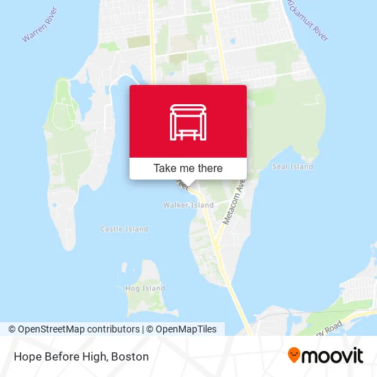 Hope Before High map