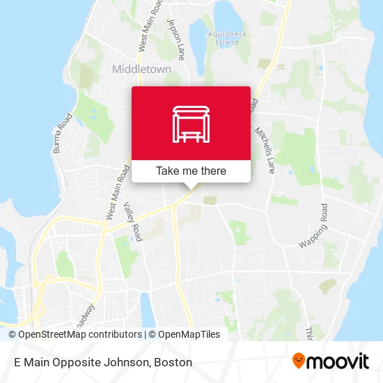 E Main Opposite Johnson map