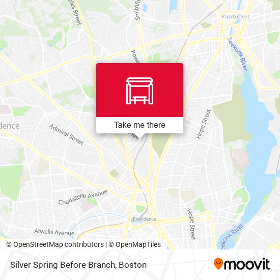 Silver Spring Before Branch map
