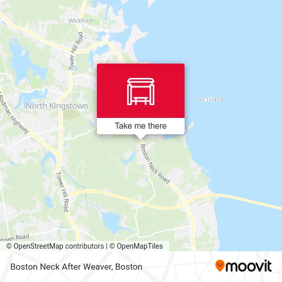 Boston Neck After Weaver map