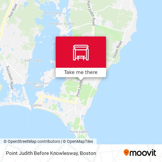 Point Judith Before Knowlesway map