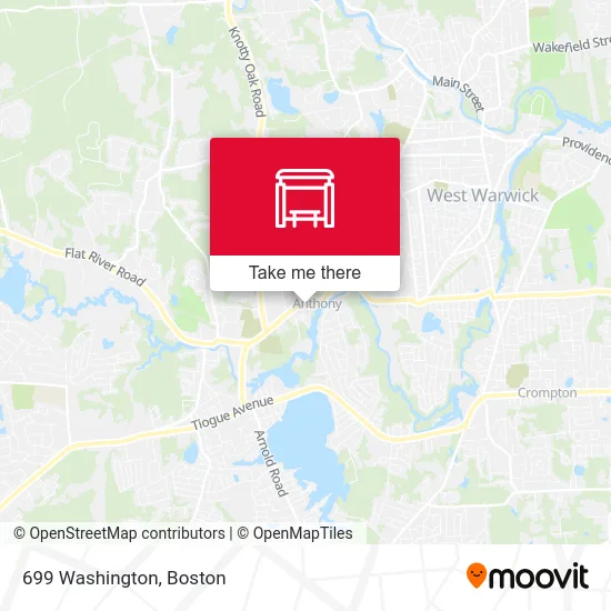 699 Washington map