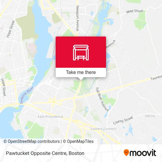 Pawtucket Opposite Centre map