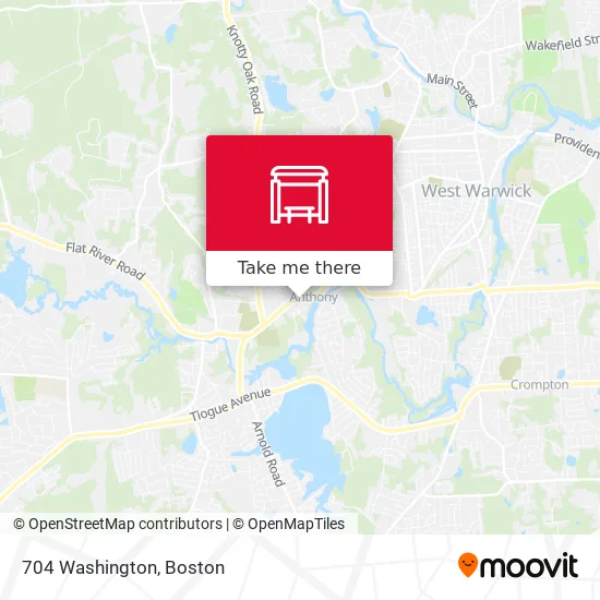 704 Washington map
