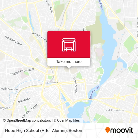 Hope High School (After Alumni) map