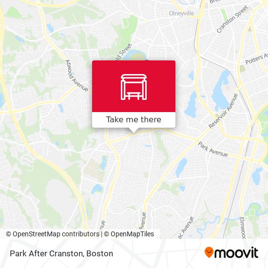 Mapa de Park After Cranston