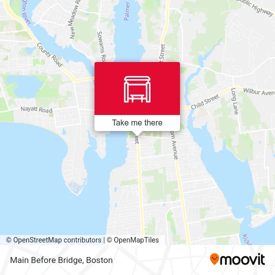 Main Before Bridge map