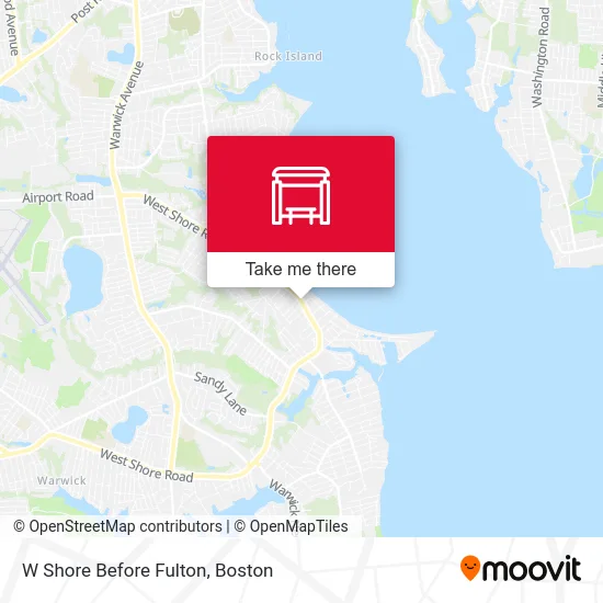 W Shore Before Fulton map