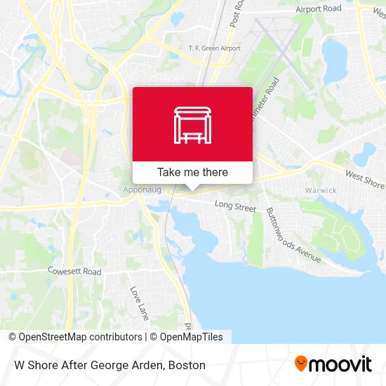 W Shore After George Arden map