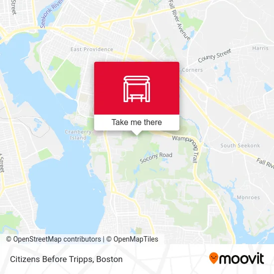 Citizens Before Tripps map